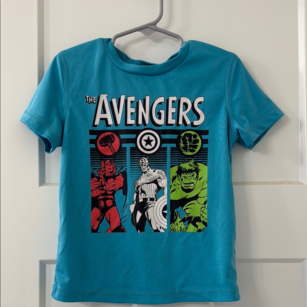 Blue Avengers Graphic T-Shirt